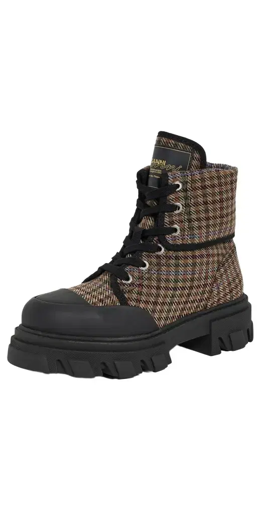 Cleated Canvas Wool Boots Cleated Canvas Wool Boots