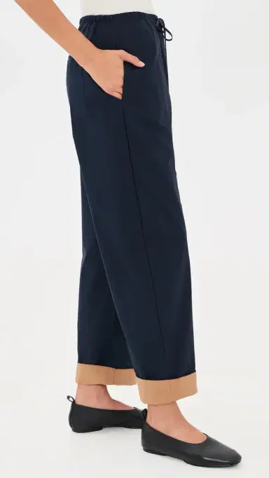 LESET Yoshi Contrast Drawstring Pants | Thumbnail 4 LESET Yoshi Contrast Drawstring Pants | Thumbnail 4