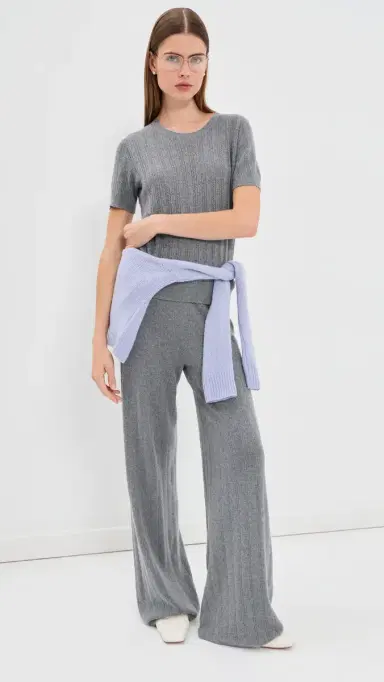 Lisa Yang Shannen Cotton Cashmere Lounge Pants | Thumbnail 5 Lisa Yang Shannen Cotton Cashmere Lounge Pants | Thumbnail 5