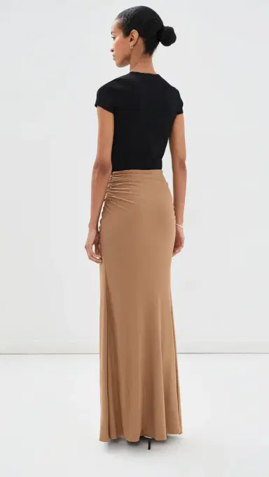Simkhai Matilde Short Sleeve Gown | Thumbnail 3 Simkhai Matilde Short Sleeve Gown | Thumbnail 3