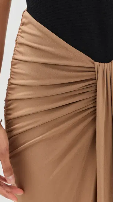 Simkhai Matilde Short Sleeve Gown | Thumbnail 6 Simkhai Matilde Short Sleeve Gown | Thumbnail 6