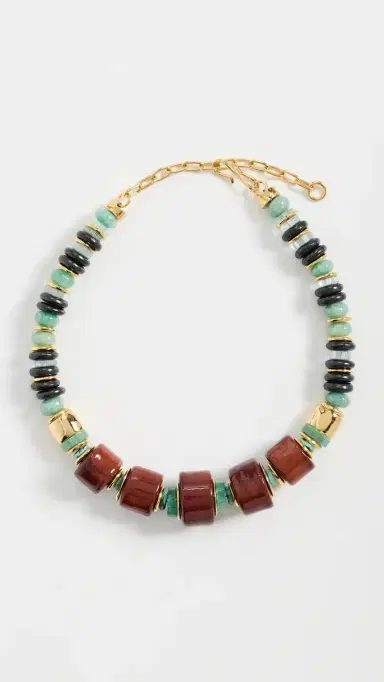 Lizzie Fortunato Granada Necklace In Rosewood | Thumbnail 2 Lizzie Fortunato Granada Necklace In Rosewood | Thumbnail 2