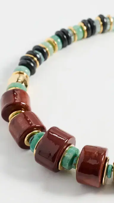 Lizzie Fortunato Granada Necklace In Rosewood | Thumbnail 4 Lizzie Fortunato Granada Necklace In Rosewood | Thumbnail 4