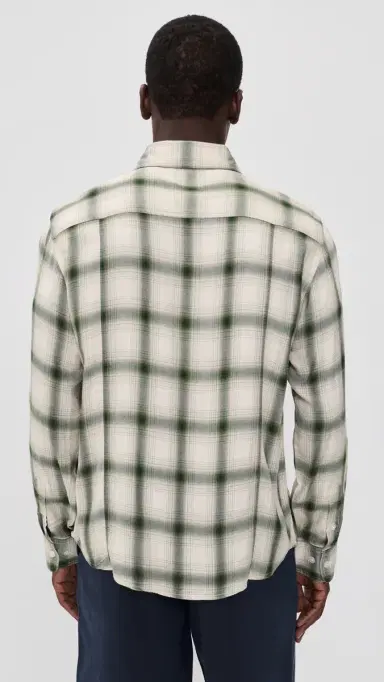 Corridor Shadow Check Button Down Shirt | Thumbnail 3 Corridor Shadow Check Button Down Shirt | Thumbnail 3