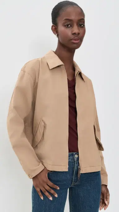 Vince Washed Cotton Jacket | Thumbnail 2 Vince Washed Cotton Jacket | Thumbnail 2