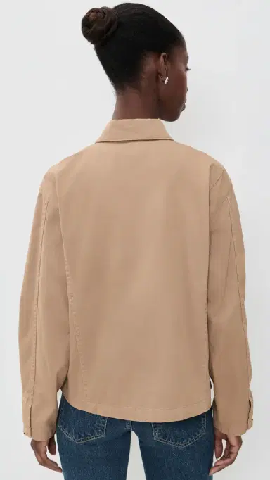 Vince Washed Cotton Jacket | Thumbnail 3 Vince Washed Cotton Jacket | Thumbnail 3
