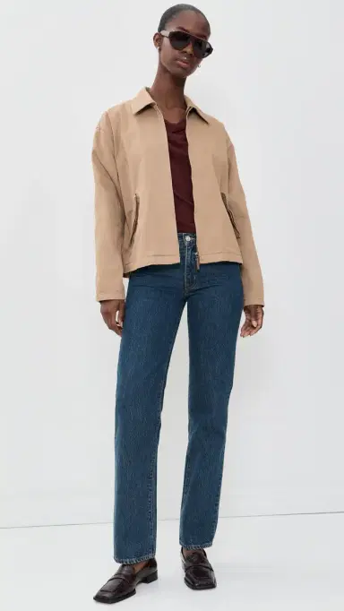 Vince Washed Cotton Jacket | Thumbnail 5 Vince Washed Cotton Jacket | Thumbnail 5