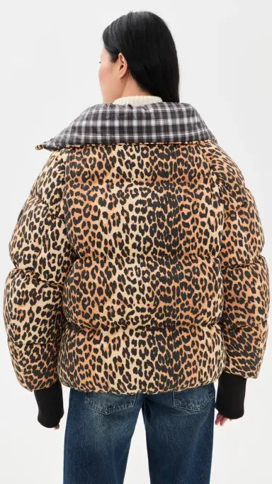 Ganni Future Nylon Printed Quilt Puffer | Thumbnail 4 Ganni Future Nylon Printed Quilt Puffer | Thumbnail 4