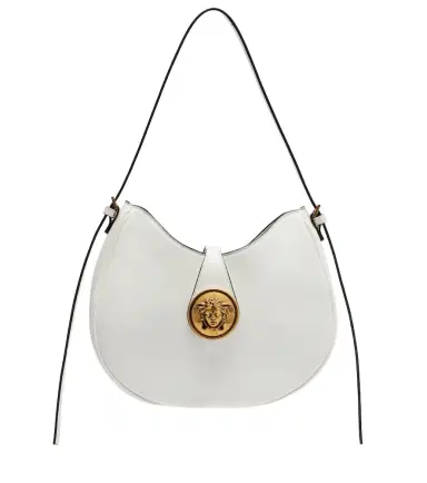 Versace Embleme Small leather shoulder bag | Thumbnail 1 Versace Embleme Small leather shoulder bag | Thumbnail 1