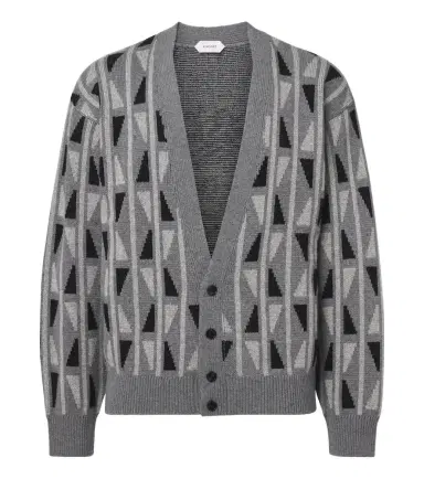 Versace Jacquard wool and cashmere cardigan | Thumbnail 1 Versace Jacquard wool and cashmere cardigan | Thumbnail 1