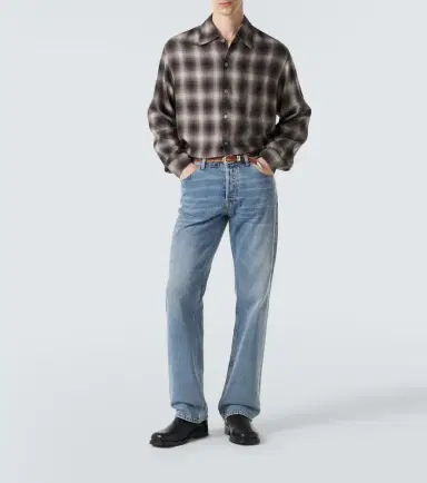 Our Legacy Every checked TENCEL flannel shirt | Thumbnail 2 Our Legacy Every checked TENCEL flannel shirt | Thumbnail 2