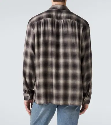 Our Legacy Every checked TENCEL flannel shirt | Thumbnail 5 Our Legacy Every checked TENCEL flannel shirt | Thumbnail 5