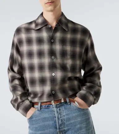 Our Legacy Every checked TENCEL flannel shirt | Thumbnail 6 Our Legacy Every checked TENCEL flannel shirt | Thumbnail 6