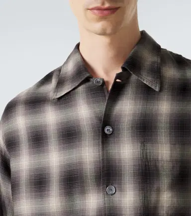 Our Legacy Every checked TENCEL flannel shirt | Thumbnail 7 Our Legacy Every checked TENCEL flannel shirt | Thumbnail 7