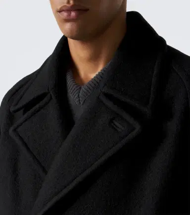 Lemaire Double-breasted wool and alpaca coat | Thumbnail 2 Lemaire Double-breasted wool and alpaca coat | Thumbnail 2