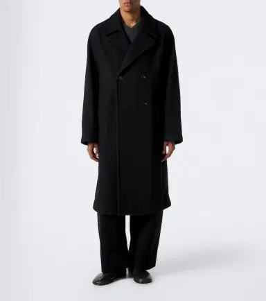 Lemaire Double-breasted wool and alpaca coat | Thumbnail 4 Lemaire Double-breasted wool and alpaca coat | Thumbnail 4