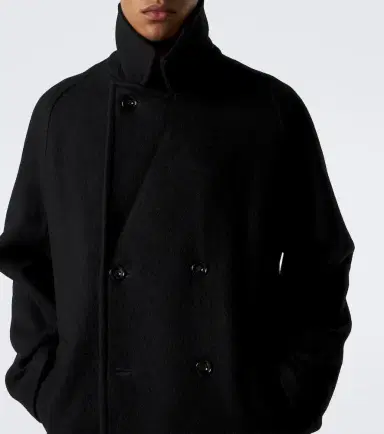 Lemaire Double-breasted wool and alpaca coat | Thumbnail 7 Lemaire Double-breasted wool and alpaca coat | Thumbnail 7
