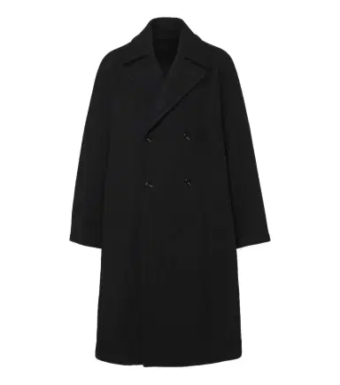 Lemaire Double-breasted wool and alpaca coat | Thumbnail 1 Lemaire Double-breasted wool and alpaca coat | Thumbnail 1