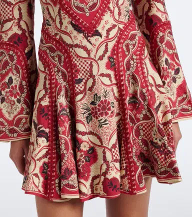 ALÉMAIS Alémais Kenny floral minidress | Thumbnail 2 ALÉMAIS Alémais Kenny floral minidress | Thumbnail 2