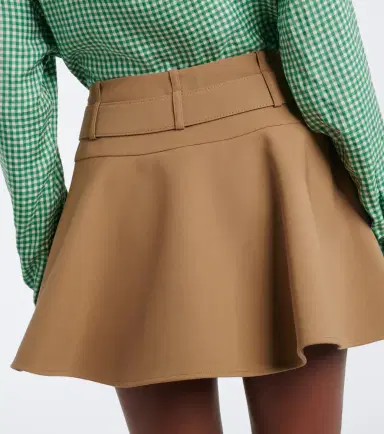 Loewe Double L belted cotton miniskirt | Thumbnail 5 Loewe Double L belted cotton miniskirt | Thumbnail 5