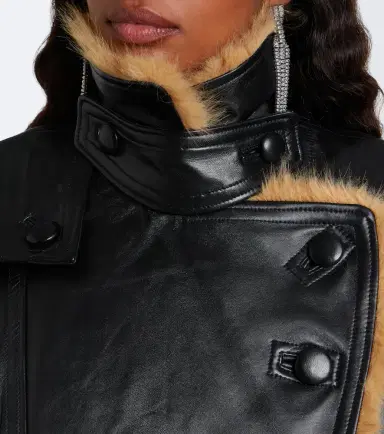 Isabel Marant Valina double-breasted leather jacket | Thumbnail 4 Isabel Marant Valina double-breasted leather jacket | Thumbnail 4