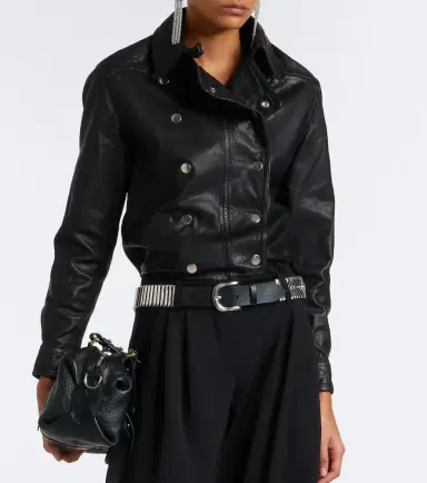 Isabel Marant Valdy leather shirt | Thumbnail 3 Isabel Marant Valdy leather shirt | Thumbnail 3