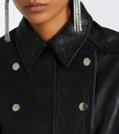 Isabel Marant Valdy leather shirt | Thumbnail 6 Isabel Marant Valdy leather shirt | Thumbnail 6