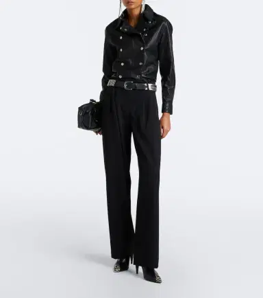 Isabel Marant Valdy leather shirt | Thumbnail 7 Isabel Marant Valdy leather shirt | Thumbnail 7
