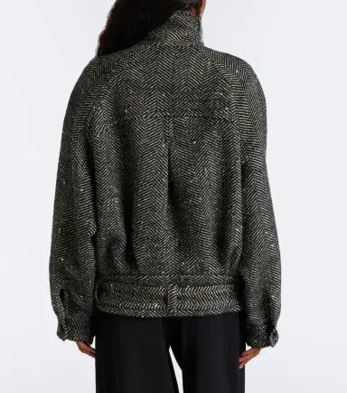 Isabel Marant Elvane herringbone wool peacoat | Thumbnail 2 Isabel Marant Elvane herringbone wool peacoat | Thumbnail 2