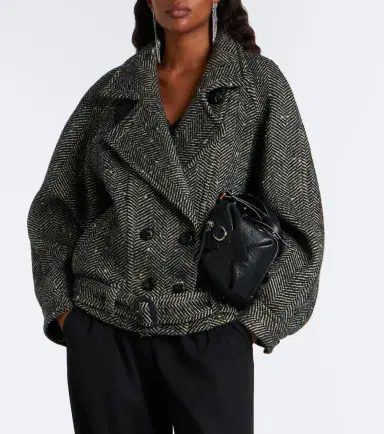 Isabel Marant Elvane herringbone wool peacoat | Thumbnail 5 Isabel Marant Elvane herringbone wool peacoat | Thumbnail 5