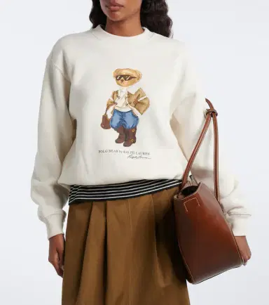 Polo Ralph Lauren Polo Bear cotton-blend fleece sweatshirt | Thumbnail 4 Polo Ralph Lauren Polo Bear cotton-blend fleece sweatshirt | Thumbnail 4