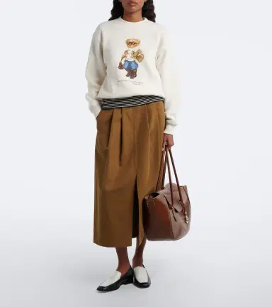 Polo Ralph Lauren Polo Bear cotton-blend fleece sweatshirt | Thumbnail 5 Polo Ralph Lauren Polo Bear cotton-blend fleece sweatshirt | Thumbnail 5