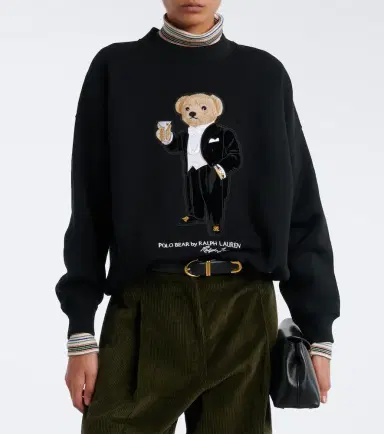 Polo Ralph Lauren Polo Bear cotton-blend fleece sweatshirt | Thumbnail 5 Polo Ralph Lauren Polo Bear cotton-blend fleece sweatshirt | Thumbnail 5