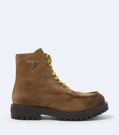 Prada Suede lace-up boots | Thumbnail 5 Prada Suede lace-up boots | Thumbnail 5