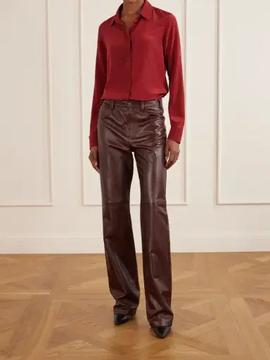 Nili Lotan Gaia Silk-crepe De Chine Shirt | Thumbnail 2 Nili Lotan Gaia Silk-crepe De Chine Shirt | Thumbnail 2