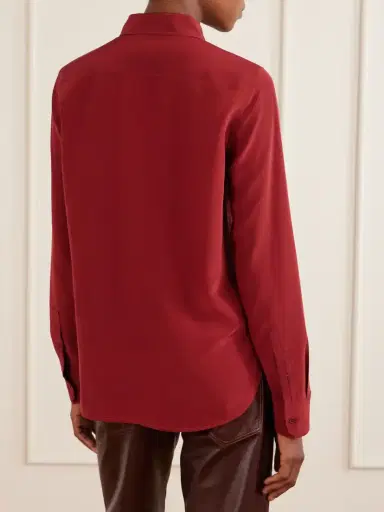 Nili Lotan Gaia Silk-crepe De Chine Shirt | Thumbnail 4 Nili Lotan Gaia Silk-crepe De Chine Shirt | Thumbnail 4