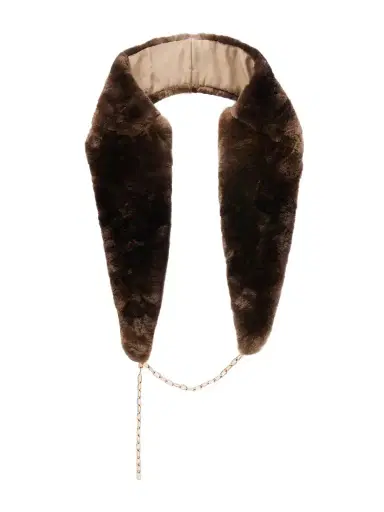 Gabriela Hearst Elliot Shearling Coat Collar | Thumbnail 1 Gabriela Hearst Elliot Shearling Coat Collar | Thumbnail 1
