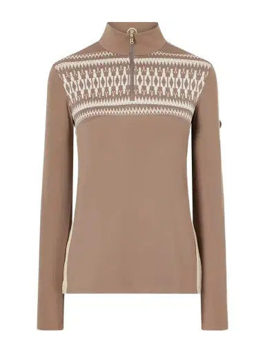Bogner Joalyn Knit-detailed Jersey Base Layer | Thumbnail 1 Bogner Joalyn Knit-detailed Jersey Base Layer | Thumbnail 1