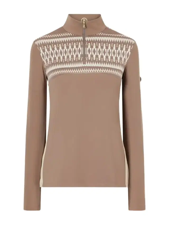Joalyn Knit-detailed Jersey Base Layer Joalyn Knit-detailed Jersey Base Layer