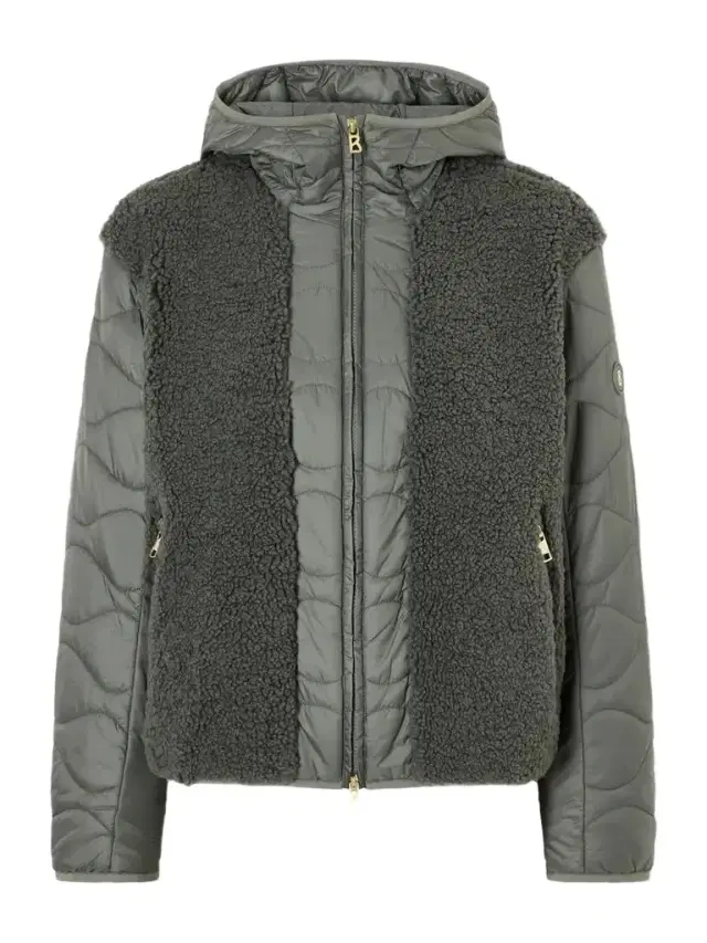 Bibi Quilted Plush-trim Shell Jacket Bibi Quilted Plush-trim Shell Jacket