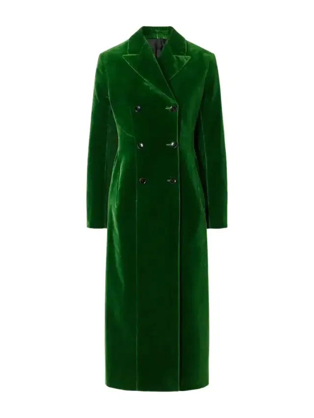 Double-breasted Cotton-velvet Coat Double-breasted Cotton-velvet Coat
