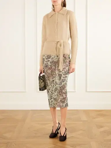 Dries Van Noten Alpaca And Merino Wool-blend Cardigan | Thumbnail 2 Dries Van Noten Alpaca And Merino Wool-blend Cardigan | Thumbnail 2