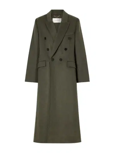 Victoria Beckham Catriona Double-breasted Wool And Cashmere-blend Coat | Thumbnail 1 Victoria Beckham Catriona Double-breasted Wool And Cashmere-blend Coat | Thumbnail 1