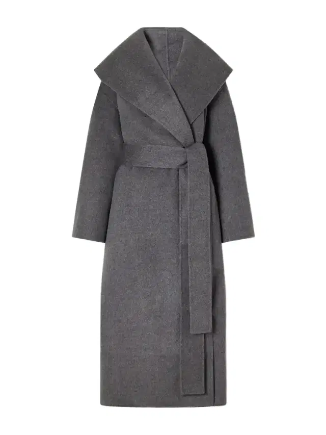 Belted Hooded Wool Coat Belted Hooded Wool Coat