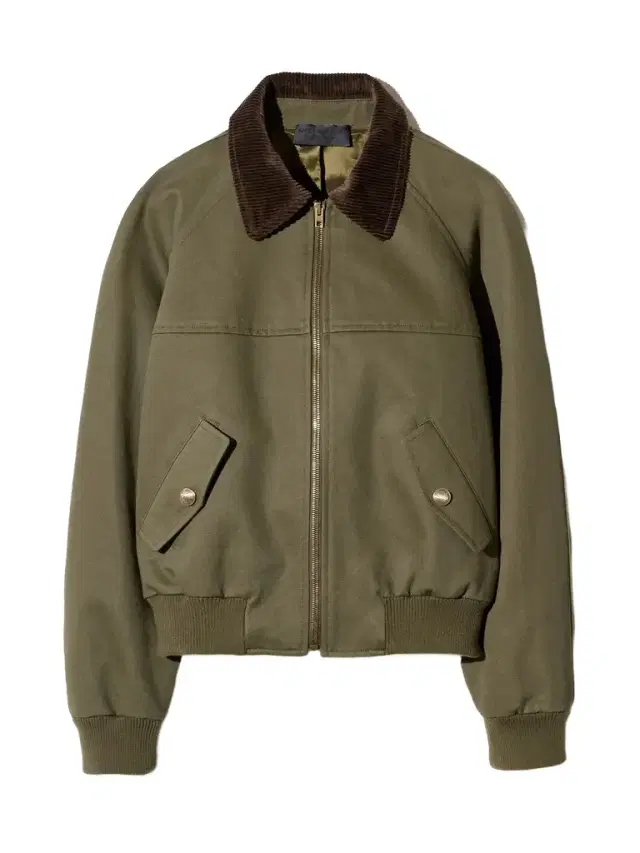 Victor Cropped Cotton Bomber Jacket Victor Cropped Cotton Bomber Jacket