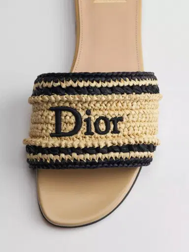 Dior Dioriviera Dior Woven Slide | Thumbnail 3 Dior Dioriviera Dior Woven Slide | Thumbnail 3