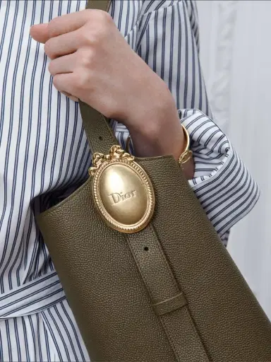 Dior Medium Dior Médaillon Bucket Bag | Thumbnail 3 Dior Medium Dior Médaillon Bucket Bag | Thumbnail 3