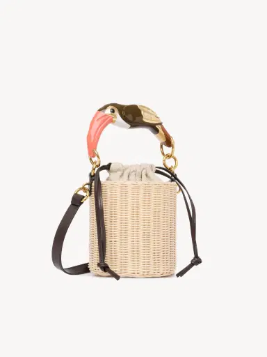Chloé Chloé Tropicus bucket bag in wicker | Thumbnail 5 Chloé Chloé Tropicus bucket bag in wicker | Thumbnail 5