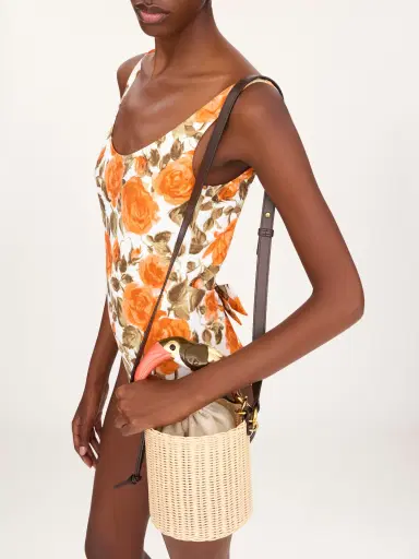 Chloé Chloé Tropicus bucket bag in wicker | Thumbnail 4 Chloé Chloé Tropicus bucket bag in wicker | Thumbnail 4