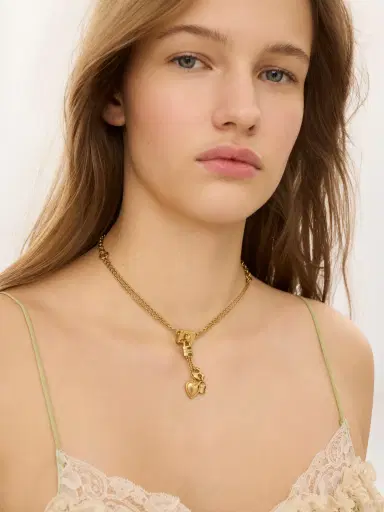 Chloé The Chloé Mini Paddington necklace | Thumbnail 2 Chloé The Chloé Mini Paddington necklace | Thumbnail 2